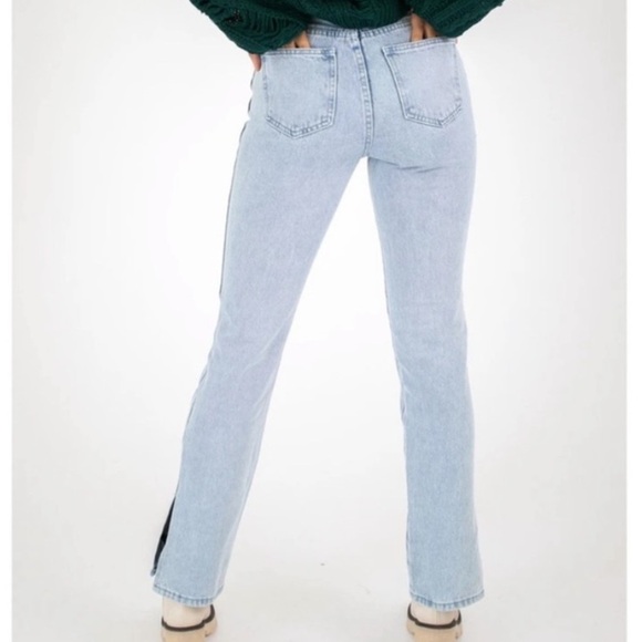 English factory holy grail denim with split hem size 25 - Picture 2 of 9